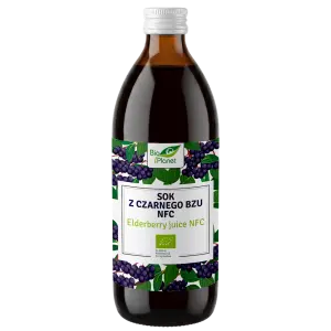 SOK Z CZARNEGO BZU NFC BIO 500 ml - BIO PLANET