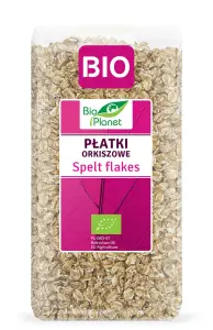 PŁATKI ORKISZOWE BIO 300 g - BIO PLANET