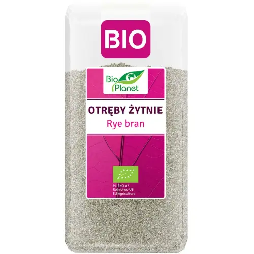 OTRĘBY ŻYTNIE BIO 150 g - BIO PLANET