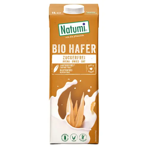 NAPÓJ OWSIANY BEZ CUKRU BEZGLUTENOWY BIO 1 L - NATUMI