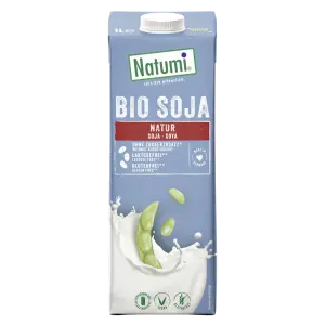 NAPÓJ SOJOWY BEZ DODATKU CUKRÓW BEZGLUTENOWY BIO 1 L - NATUMI