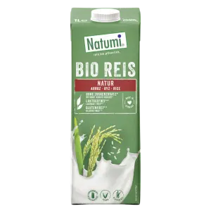 NAPÓJ RYŻOWY BEZ DODATKU CUKRÓW BEZGLUTENOWY BIO 1 L - NATUMI