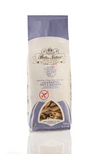MAKARON (KUKURYDZIANO - RYŻOWY Z AMARANTUSEM, TEFF I QUINOA) PENNE BEZGLUTENOWY 250 g - PASTA NATURA