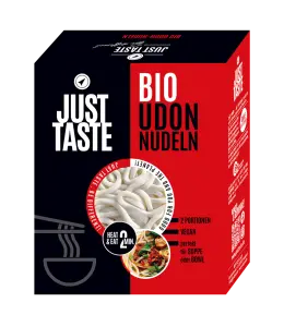 MAKARON UDON BIO (2 x 150 g) 300 g - JUST TASTE