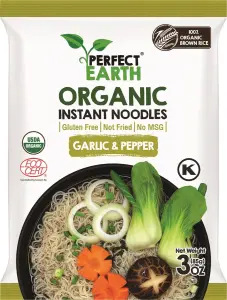 ZUPA INSTANT CZOSNEK I PIEPRZ BEZGLUTENOWA BIO 85 g - PERFECT EARTH