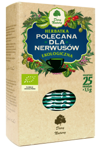 Herbatka DLA NERWUSÓW BIO (25 x 1,5g) Dary Natury