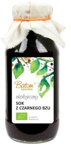 SOK Z CZARNEGO BZU BIO 330ML BATOM