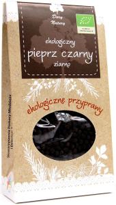 Pieprz czarny ziarno BIO 50 g  DARY NATURY