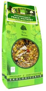 Herbatka WSPOMAGAJĄCA PRACĘ WĄTROBY BIO 200g Dary Natury