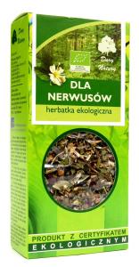Herbatka DLA NERWUSÓW BIO 50 g Dary Natury