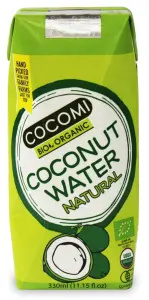 WODA KOKOSOWA NATURALNA BIO 330 ML  COCOMI