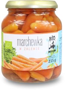 MARCHEWKA W ZALEWIE BIO 340 G (215 G) (SŁOIK) BIO PLANET