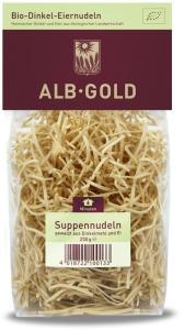 MAKARON ORKISZOWY JAJECZNY NITKA BIO 250 G ALB-GOLD