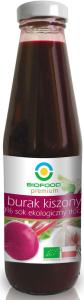 SOK Z BURAKA KISZONY BIO 500 ML - BIO FOOD