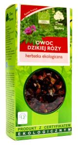 HERBATKA OWOC DZIKIEJ RÓŻY BIO 50 G DARY NATURY