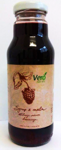 Syrop malinowy z cukrem trzcinowym 300ml Vero
